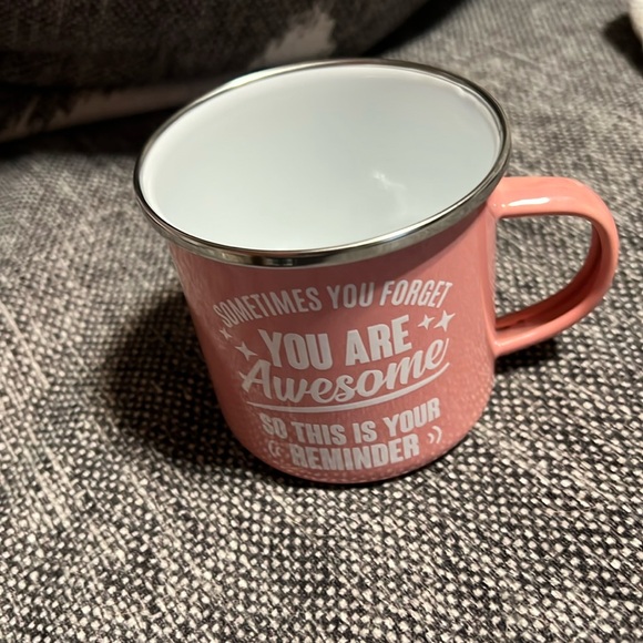 Other - NWOT You Are Awesome Metal Coffee Mug